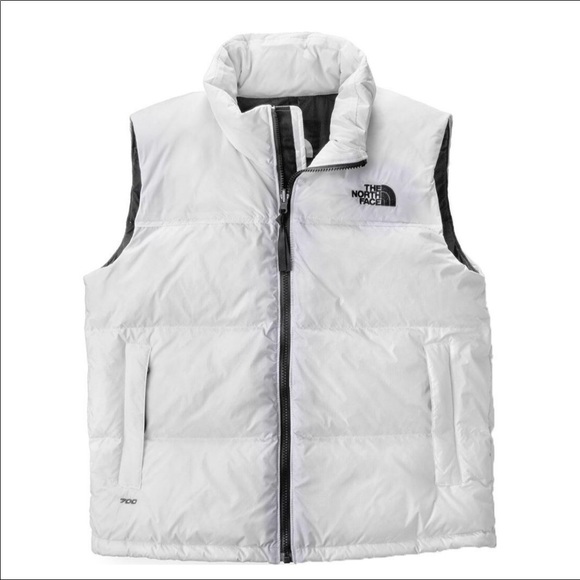 The North Face Jackets & Blazers - The North Face 1996 Retro White Nuptse Vest